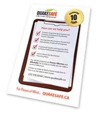 Download the QuakeSafe Brochure
